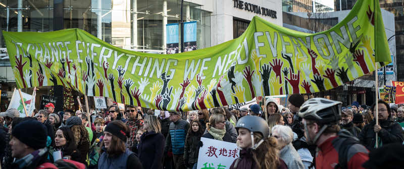 Illustration for article titled Canada Knows How to Party While Protesting Climate Change Inaction